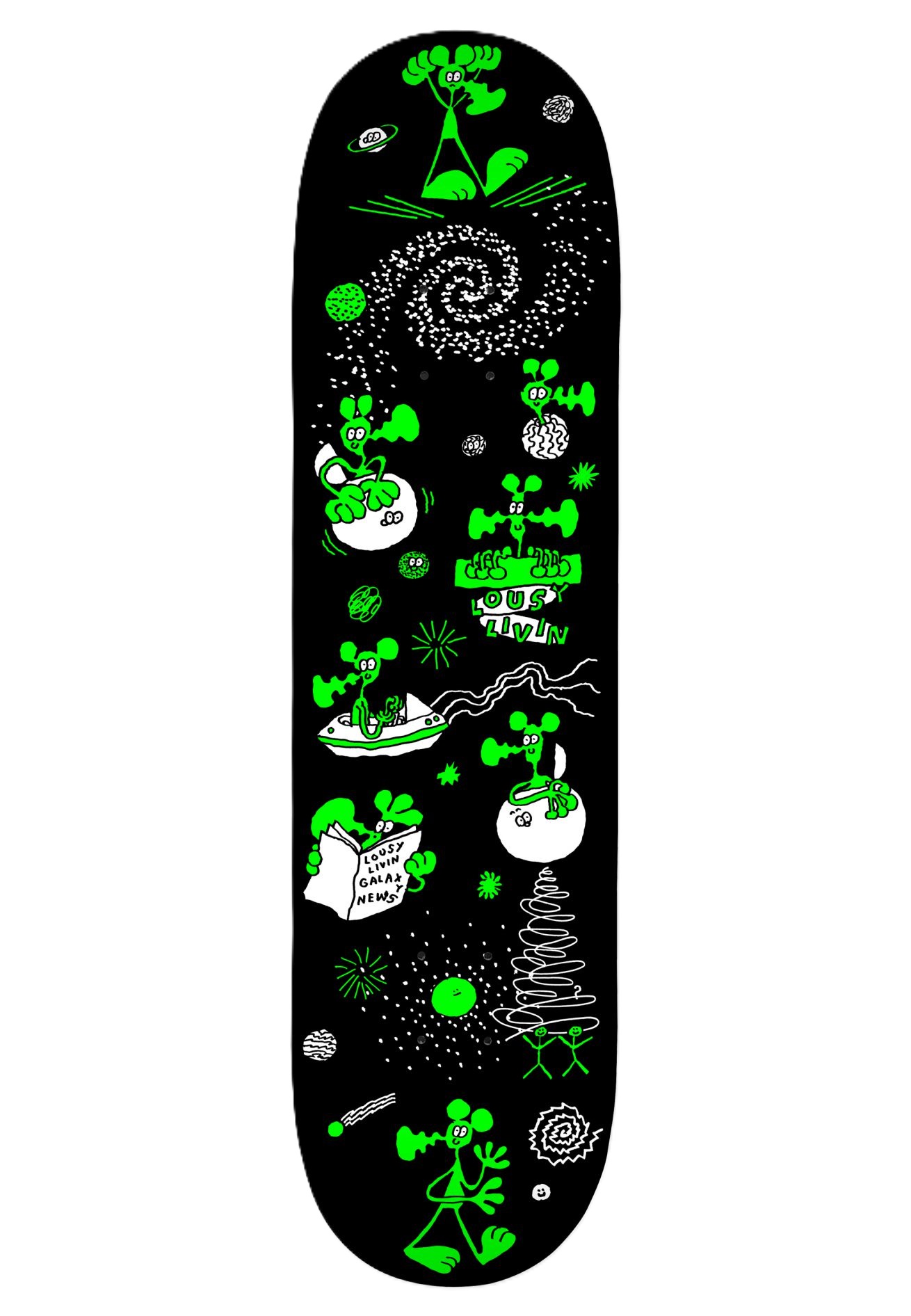 Outer Space - Skateboard Deck